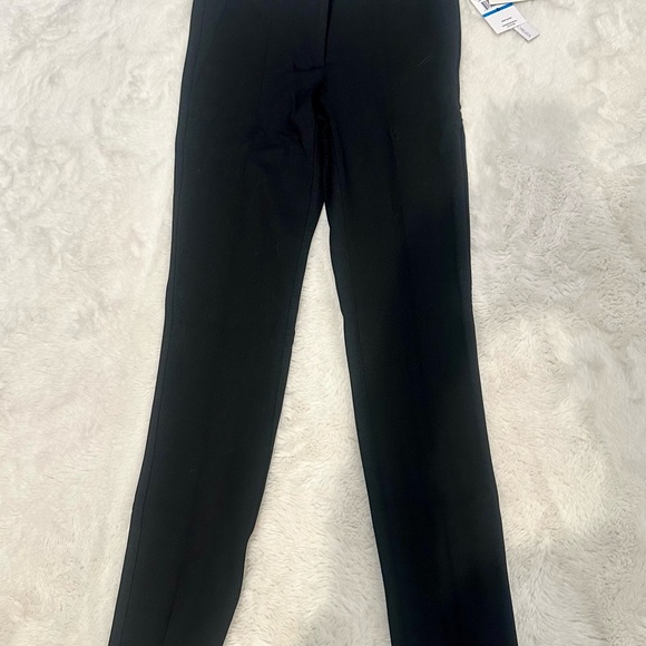 NWT Amanda + Chelsea Chloe Pants Black Size 0 - Picture 1 of 9